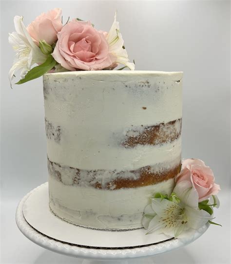 Semi Naked Rose Flowers Lets Bake