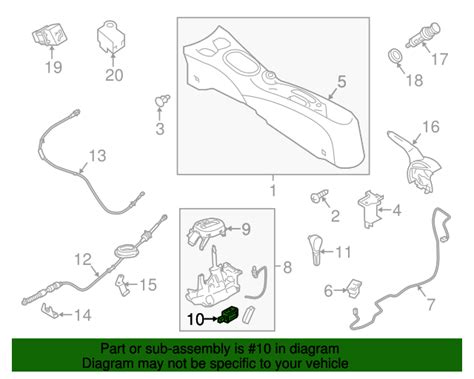 2013 2019 Nissan Shift Interlock Solenoid 34970 1hk4a Nissan Parts Plus