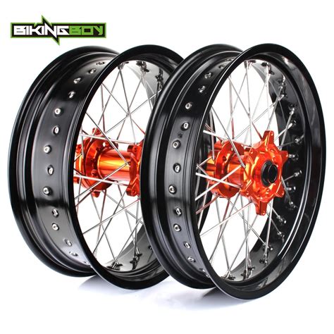 Bikingboy Supermoto Wheels Rims Hub For Ktm