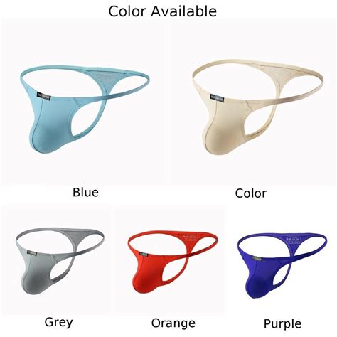 Summer Men S G String Cock Gay Lingerie Loungewear Low Male Pouch Sex EBay