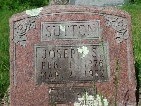 Joseph Solomon Sutton 1876 1952 Find A Grave Memorial