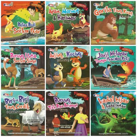 Jual Buku Cerita Anak Seri Fabel Teladan Fabel Dunia Fabel Budi