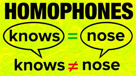 100 English Homophones List Practice Exercises For Esl 59 Off