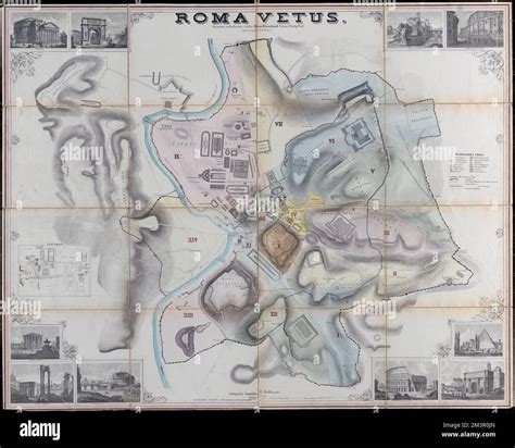 Mappe Storiche Centro Di Roma Immagini E Fotografie Stock Ad Alta