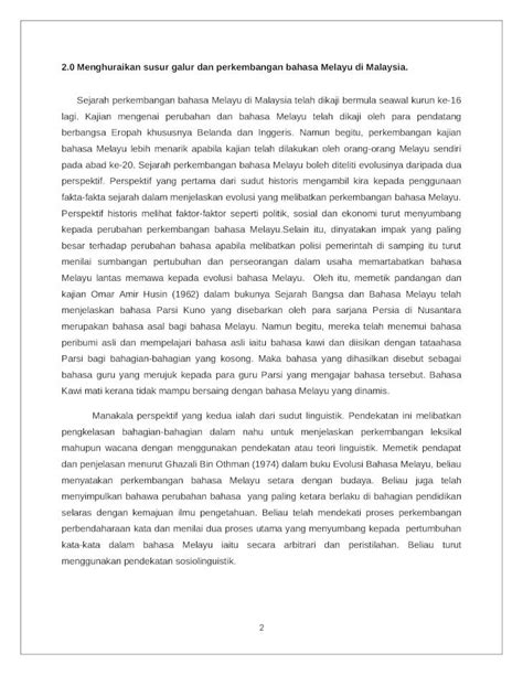 Docx Sejarah Perkembangan Bahasa Melayu Dokumentips Porn Sex Picture