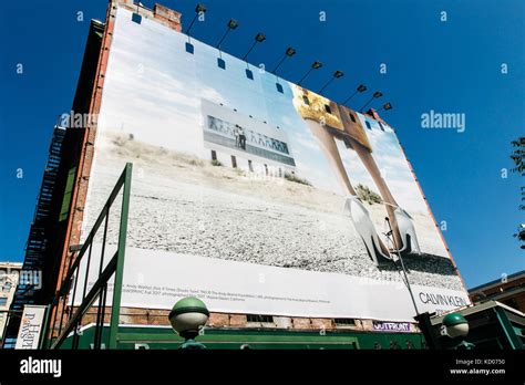 Calvin klein billboard hi-res stock photography and images - Alamy