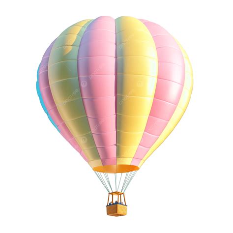 Pastel Hot Air Balloon Png Vector Psd And Clipart With Transparent Background For Free