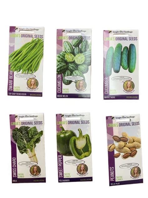 Lindas Original Seeds Assorted Vegetable Seeds Shop Today Get It