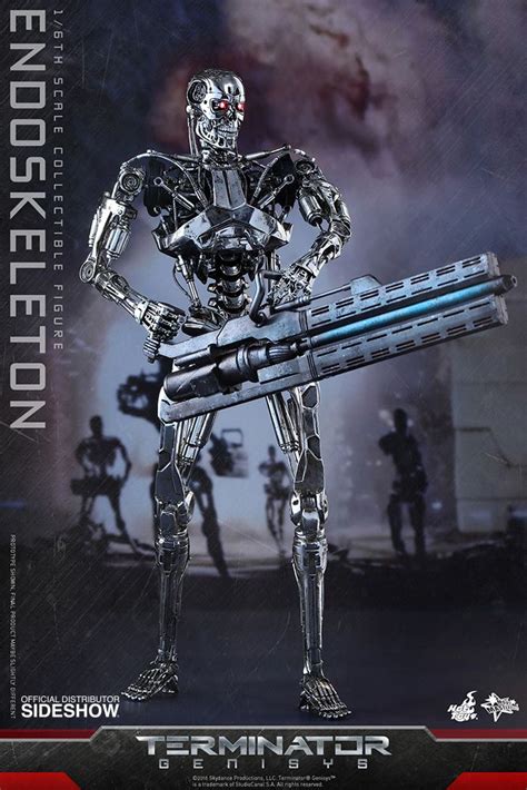 Terminator Endoskeleton Sixth Scale Figure By Hot Toys Terminator Genisys Terminator