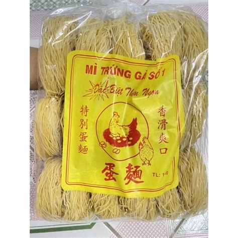 Mì trứng gà số 1 đặc biệt người Hoa - sợi dai giòn không bể | Shopee ...