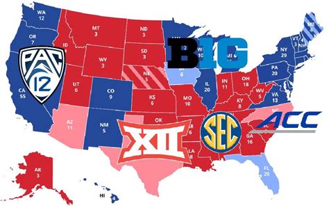 Sec Conference Map