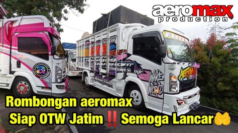 Rombongan Aeromax Team Siap Meluncur Gas Ke Jatim Bismillah Semoga