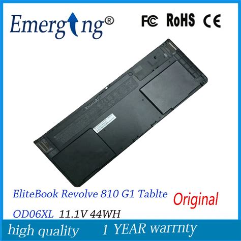 11 1V 44WH New Original Laptop Battery For HP EliteBook Revolve 810 G1