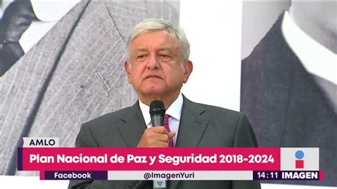 Amlo Presentará Plan Nacional De Paz Y Seguridad 2018