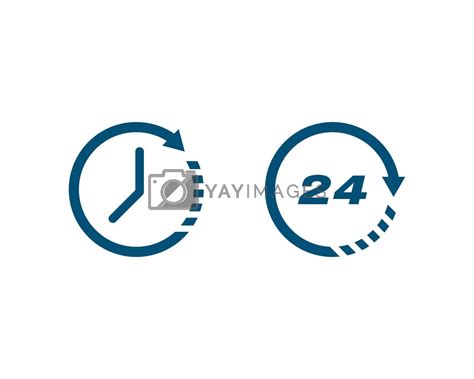 Time Logo Vector By Awk Vectors And Illustrations With Unlimited