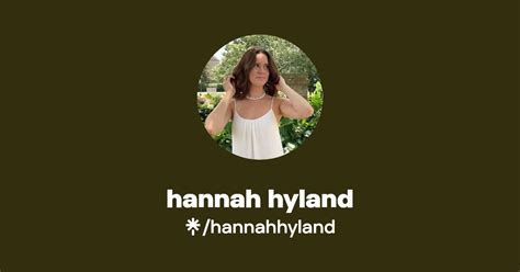 Hannahhyland S Link In Bio Tiktok And Socials Linktree