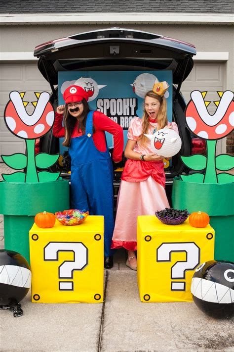 Mario Brothers Trunk Or Treat Ideas Frog Prince Paperie In 2023