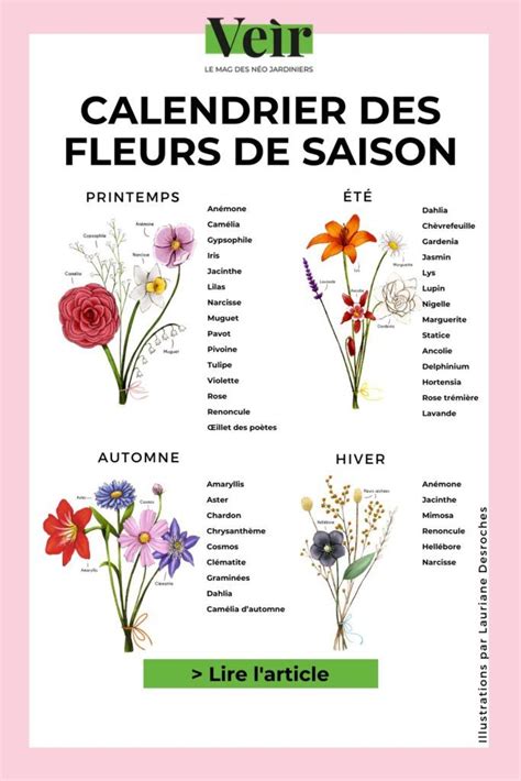 A Poster With Flowers In French And English On The Front Along With