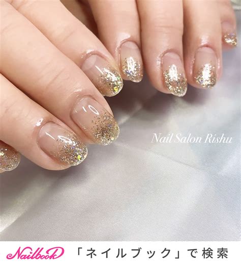 オールシーズンハンドグラデーションミディアムオーバル Nail Salon Rishuのネイルデザイン No8741614