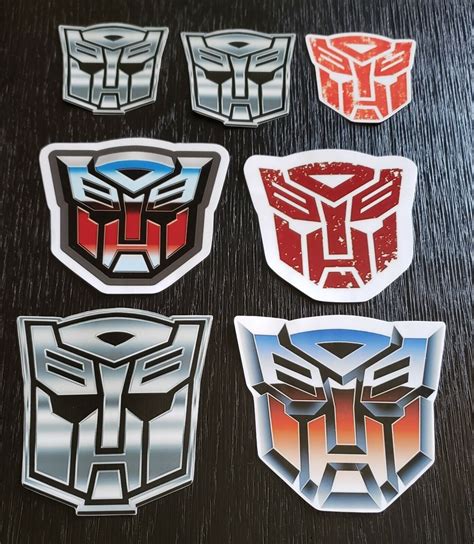 Transformers Vinyl Sticker Set Free Shipping Picclick Hot Sex Picture