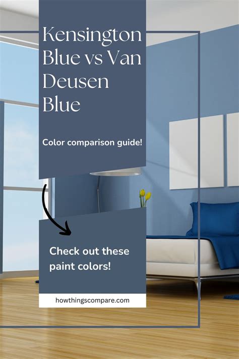 Kensington Blue Vs Van Deusen Blue Color Comparison Guide Van Deusen