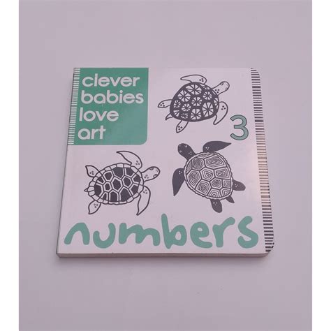 Jual Buku Anak Impor BBW Clever Babies Love Art Seri Numbers Shopee