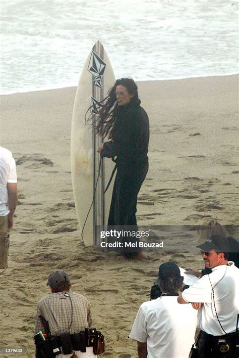 Actress Demi Moore films the Charlies Angels sequel on September 11