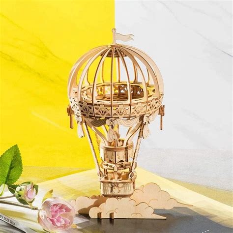 D Wooden Puzzle Hot Air Balloon Tradeopia Corp