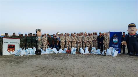 Ej Rcito Nacional Lidera Jornada De Limpieza En Playa De Santa Marta