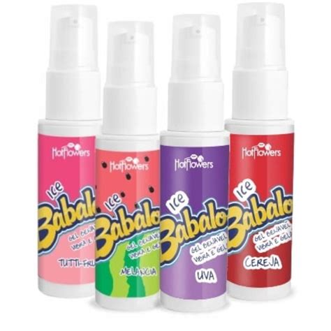 Ice Babaloo Gel Beij Vel Vibra E Gela Hot Flowers Litoral Sex Shop