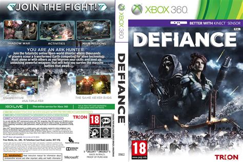 Games Covers: Cover Defiance - Xbox 360