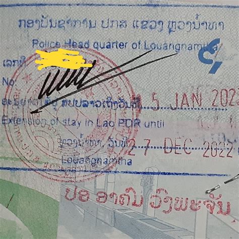 How we got our visa extension in Oudomxay / Luang Namtha | Mai and