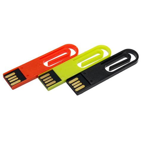 Paper Clip Shape Plastic 32GB USB Flash Drive 16GB China USB