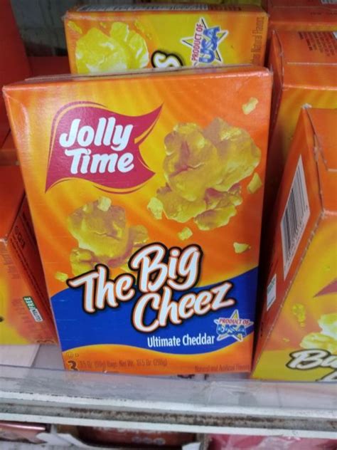JOLLY TIME, THE BIG CHEEZ POPCORN (ultimate Cheddar) | Lazada PH