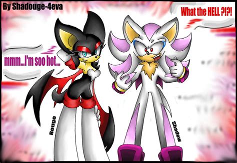 Shadow VS Rouge 2 by RainbowSpine on DeviantArt