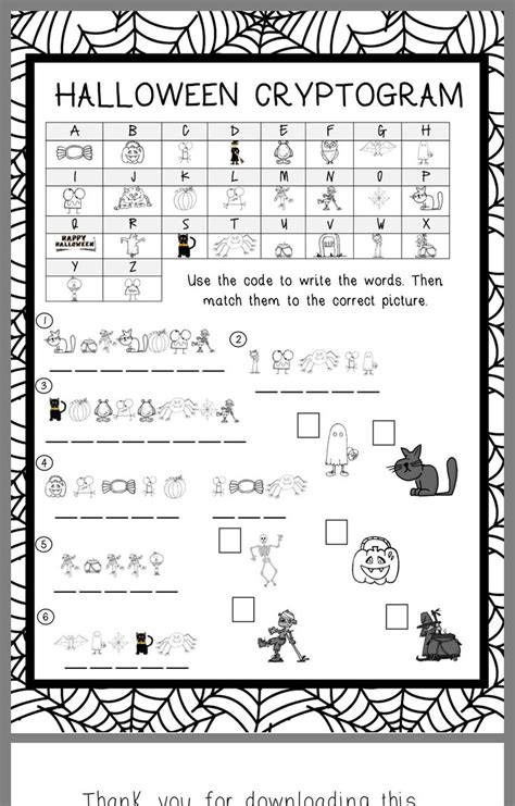 Pin By Jackie Parker On Science 6 Halloween Worksheets Halloween