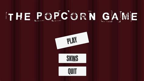 the popcorn game - release date, videos, screenshots, reviews on RAWG