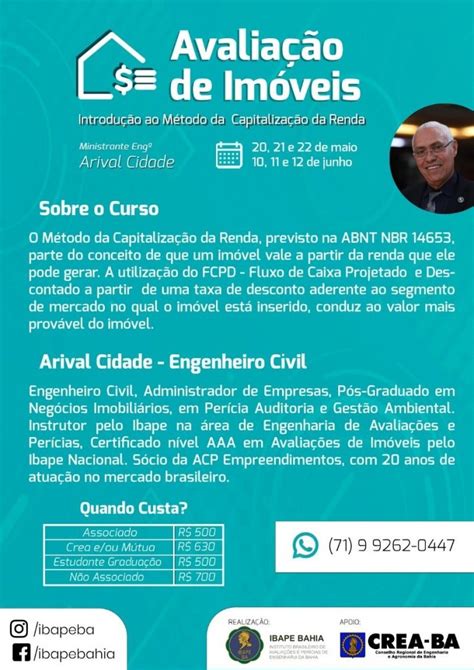 Ibape Nacional Curso Online Avalia O De Im Veis Introdu O Ao