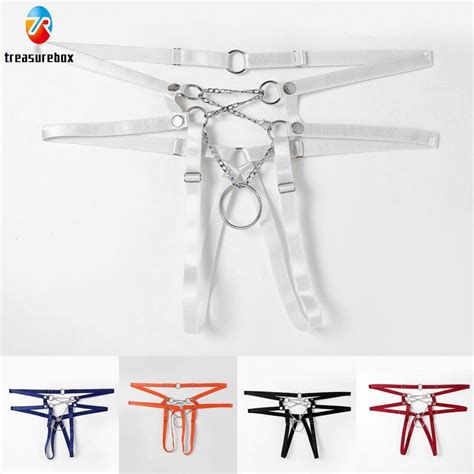 Treasurebox Mens Underwear Crotchless G String Jockstrap Lingerie Open Sheath Panties Shopee