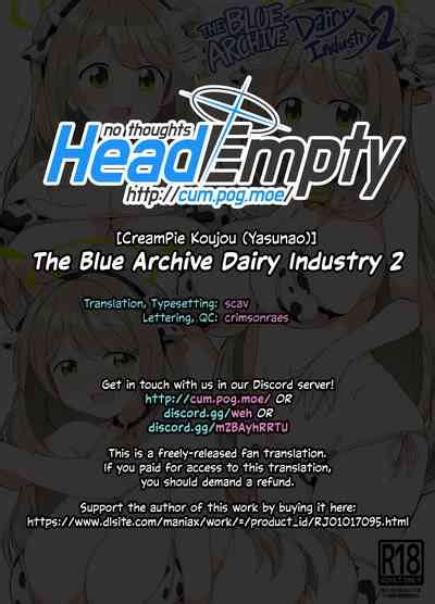 BlueAka Nyuugyou 2 The Blue Archive Dairy Industry 2 Nhentai Hentai Doujinshi And Manga
