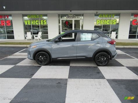 2021 Boulder Gray Pearl Nissan Kicks Sr 143492128 Photo 14 Car Color Galleries