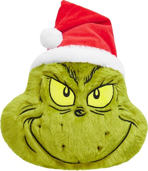 The Grinch 3d Plush Pillow Cushion For Bed Sofa Cuddle Cushion