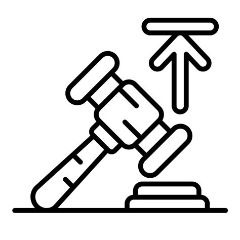 Maximum Bid Auction Line Icon 14812505 Vector Art at Vecteezy