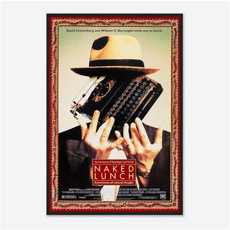 Naked Lunch Movie Poster Naked Lunch Poster For Gift Citiesbox