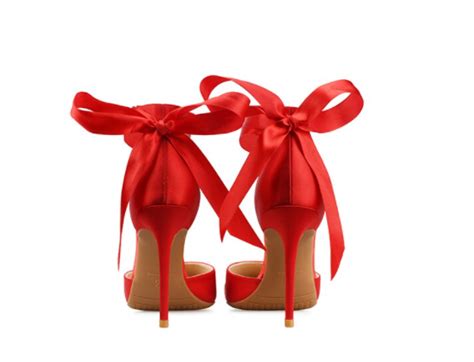 D Orsay Nude Red Black Bandage Pointed Toe On Luulla