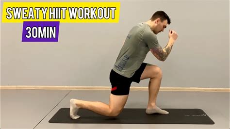 Min Super Sweaty Hiit Workout All Standing No Repeat Quick