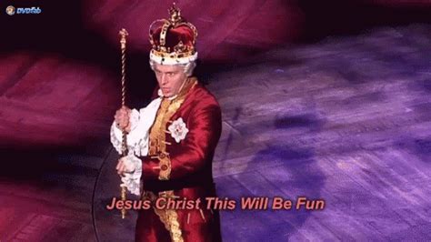 Hamilton King GIF - Hamilton King George - Discover & Share GIFs | Hamilton funny, Hamilton king ...