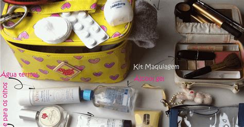 Pode Levar Maquiagem Na Mala De Mão - [Beauté] Os essenciais para levar na mala de mão em viagens ...