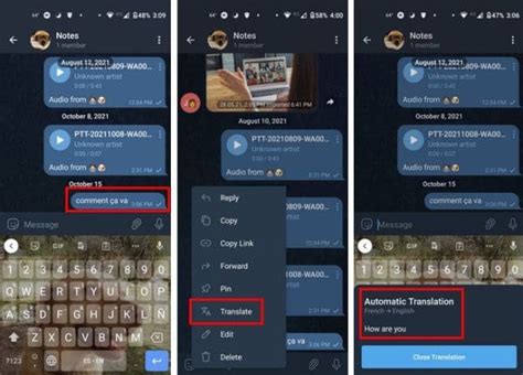 Telegram: How to Translate Your Text Instantly - Technipages