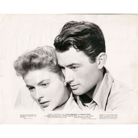 SPELLBOUND U.S. Movie Still - 8x10 in. - 1945